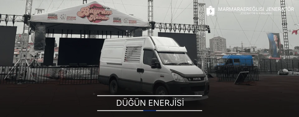 Marmaraereğlisi Düğün Jeneratör Kiralama Firmaları